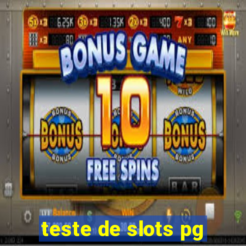 teste de slots pg